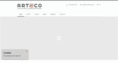 Desktop Screenshot of cocinasarteco.com